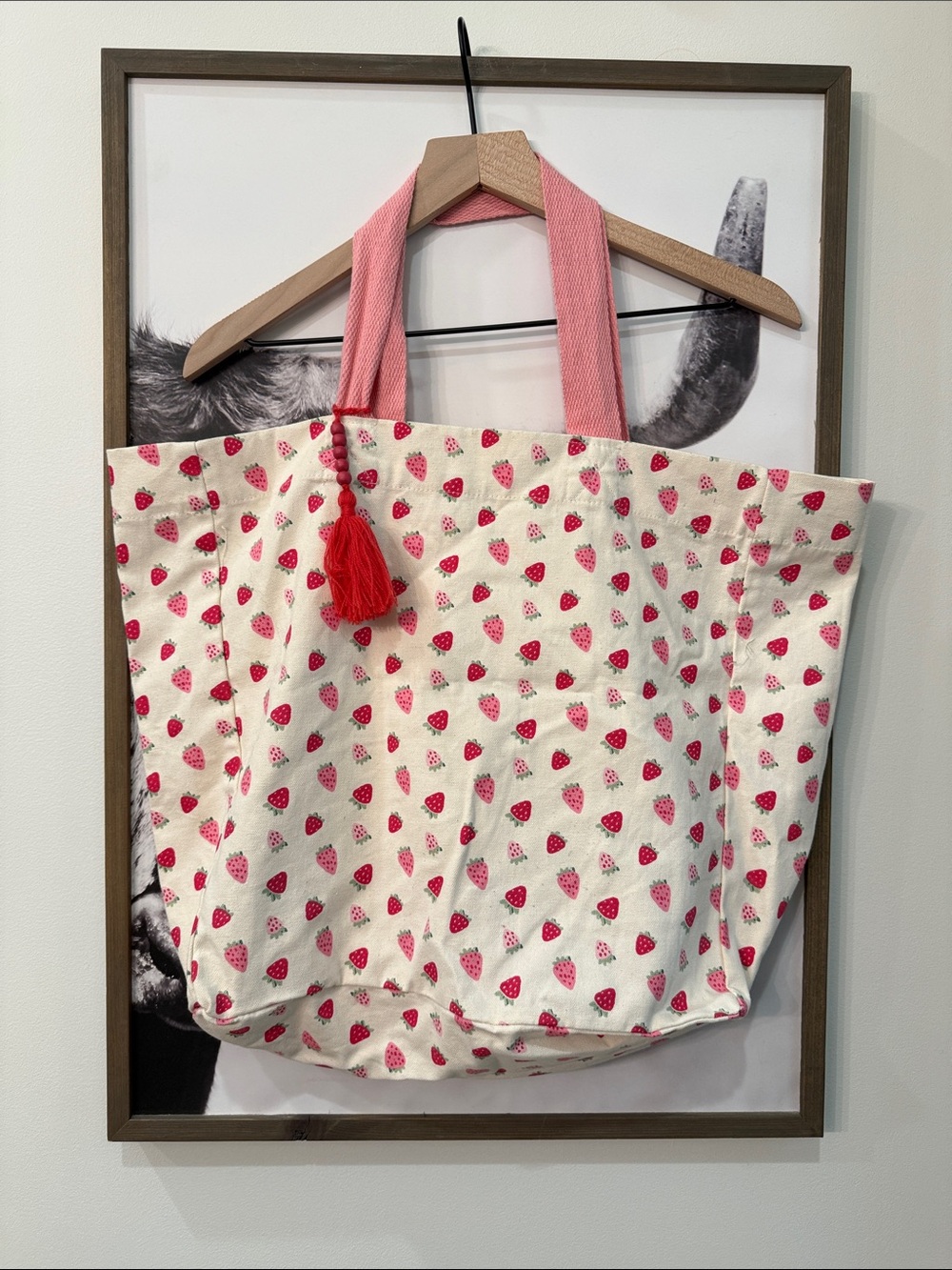💕🍓Strawberry Tote Bag